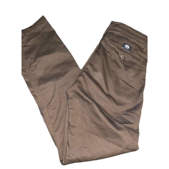 Vans Other - Vans Chino Brown Pants Men's Size 28 Lightweight Comfortable
